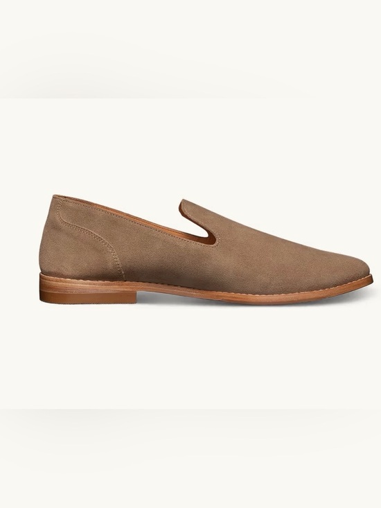 Tecovas Other - Tecovas Men’s Suede Loafers Sand Beige Leather Slip On Shoes Size 8.5 D
